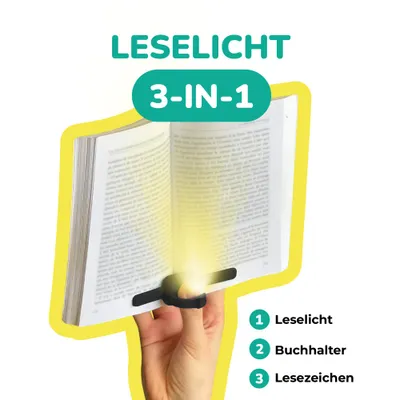 Produktbild von Leselampe 3-in-1 Lizia - Schwarz