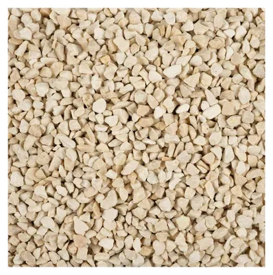 Produktbild von Dekogranulat/Dekosteine (2-3 mm), 2 kg, Farbe Creme, wasserfest, staubfrei