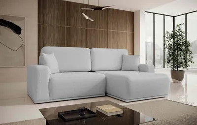 Obrázok produktu pre FurMeb24 ECKSOFA FLOUD - 250 x 160 cm aragon 80 - s funkciou spánku a posteľným boxom - pravá strana