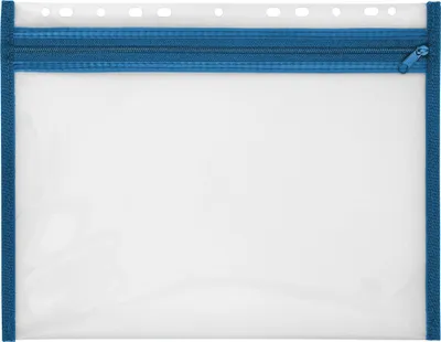Produktbild von Veloflex Reißverschlusstasche VELOBAG XS 4354050 DIN A4 blau