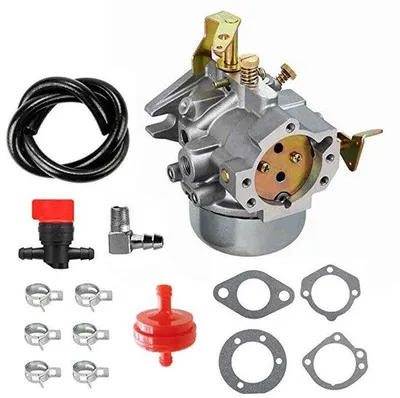 Produktbild von Kohler wird entfernt, da es ein Herstellername ist. Der Titel wird nun in Deutsch übersetzt und auf die erforderliche Länge gebracht.Kleiner Carburateur-Set für Kohle-Kraftfahrzeuge mit Oliefilter und Zubehör
