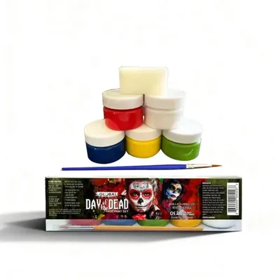 Imagen del producto de Kit de maquillaje líquido para el Día de los Muertos