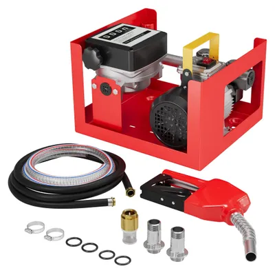 Immagine prodotto di Pompa diesel autoadescante - 550 W - 60 l/min - Acciaio inossidabile - Trasferimento carburante