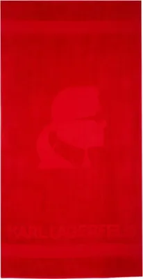 Produktbild von Karl Lagerfeld Handtuch "Beach Towel" -  KL18TW01 | Beach Towel - Grau-  Größe: One Size(EU)