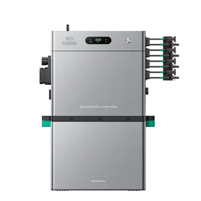 Produktbild von Zendure SolarFlow 2400 Pro Balkonkraftwerk mit Speicher 2,4–16,8 kWh & 2400 W AC Leistung mit 1 AB3000L Batterie