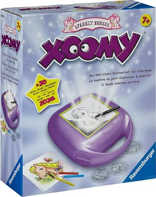 Immagine prodotto di XOOMY® Cavalli scintillanti Designer di moda/Xoomy® Midi