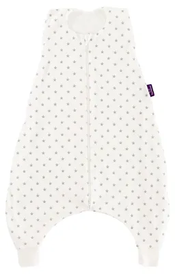 Produktbild von Träumeland Schlafsack light to GO Baumwolle Sternchen grau Größe 110