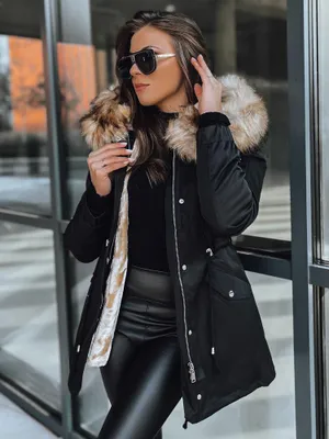 Immagine prodotto di Giacca parka invernale donna GARNET nero L