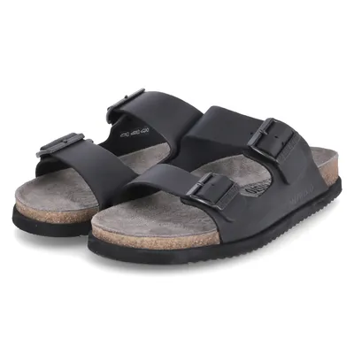 Produktbild von Mephisto Pantoletten NERIO Herren Leder Schwarz Größe: 12