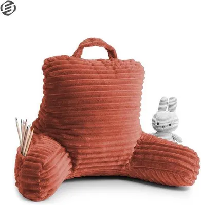 Immagine prodotto di Cuscino relax - Cuscino da meditazione - Cuscino da lettura - Comodo cuscino da seduta - Cuscino per gli amanti dei libri