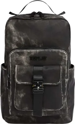 Produktbild von REPLAY Freizeitrucksack Rucksack mit Laptopfach Backpack Washed Black dunkelbraun
