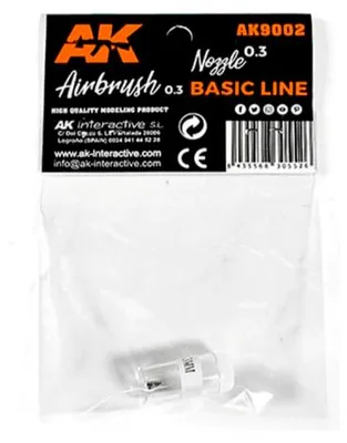 Obrázok produktu pre Tryska AK Airbrush – základná rada, 0,3 mm