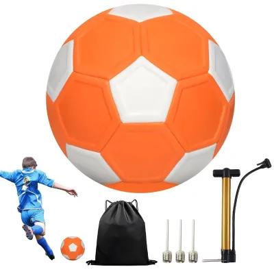 Immagine prodotto di Palla da calcio per allenamento, 20 cm, taglia 5, con pompa e borsa per il trasporto