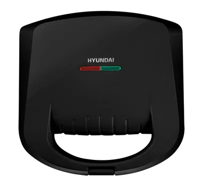 Obrázek produktu pro Sendvičovač Hyundai HYUSM625B I 800W I Kontrolky provozu I Nepřilnavý povrch I Automatická regulace teploty