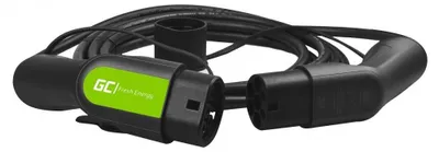 Produktbild von Green Cell EV13 Ladekabel für Elektrofahrzeuge Schwarz Typ 2 1 5 m