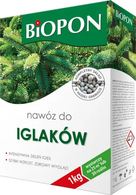 Obrázek produktu pro BIOPON hnojivo pro jehličnany 1KG