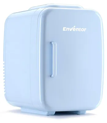 Produktbild von Mini-Kühlschrank Kühlbox Autokühlbox - 4 Liter - 220 V und 12 V - Blau - Für Auto und Camping