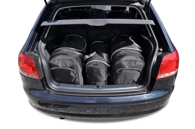 Produktbild von Audi A3 2003-2013 Kofferraumtaschen Set 3 Stk