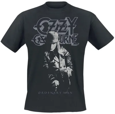 Produktbild von Ozzy Osbourne T-Shirt Herren Ordinary Man Tribute schwarz L