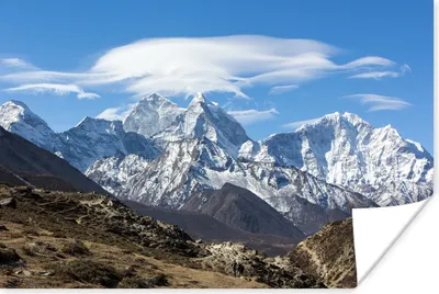 Produktbild von MuchoWow® Poster Ausblicke auf den Himalaya 30x20 cm - Plakate - Print