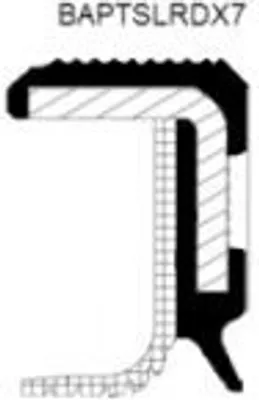 Produktbild von CORTECO Dichtring 01032069B stirnseitig ACM (Polyacryl-Kautschuk)