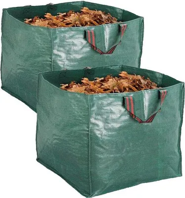 Produktbild von Famanu Gartenabfallsäcke - Wiederverwendbare 125L Laubsäcke (2 Stück)