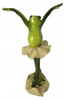 Produktbild von Unbekannter Hersteller Dekofigur Ballerina Frosch Dekorativ Geschenk
