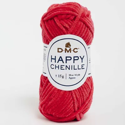 Produktbild von DMC Happy Chenille – Chenille-Garn aus 100 % Polyester (Farbe 34)