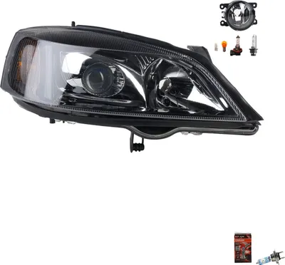 Immagine prodotto di Fari + lampade Osram Night Breaker Laser compatibili con Opel Astra G dal 02/98 al 01/05. Codici: 1216116, 1216270, 8200074008, 6202E1, 00006202E1, 6710027, 00006206. Johns