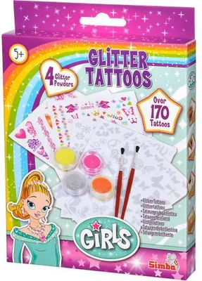 Image de Steffi Love Girls Glitter Tattoos, à partir de 5 ans