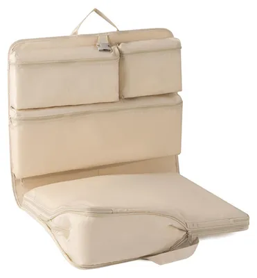 Produktbild von 6-in-1 komprimierbarer Aufbewahrungsbeutel/Packwürfel mit mehreren Fächern, faltbarer Reiseorganizer für Kleidung, Socken und Unterwäsche