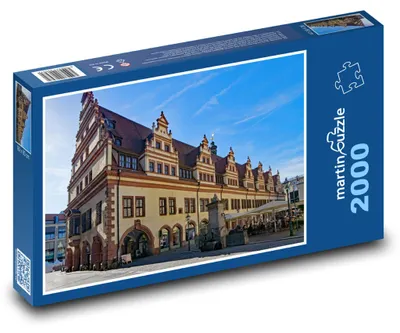 Obrázok produktu pre Puzzle 2000 Historické Lipsko - Stará radnica - martinpuzzle