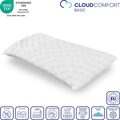 Zdjęcie produktu dla Poduszka żelowa CloudComfort Basic 40 x 80 cm