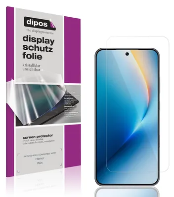 Produktbild von 4x Schutzfolie für Honor Win klar Displayschutzfolie Folie Display Schutz dipos
