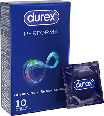 Zdjęcie produktu dla Durex 3306699, Prezerwatywa dla mężczyzn, Płynny, Przezroczysty, Lateks, Regularny, 56 mm