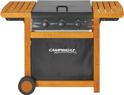 Produktbild von Campingaz Adelaide 3 Woody DualGas, 14000 W, Grill, Liquified Petroleum Gas (LPG) + Methan, 3 Zone(n), 14000 W, 830 g/h