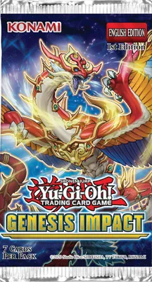 Produktbild von Yu-Gi-Oh! Genesis Impact - 1 Booster - EN