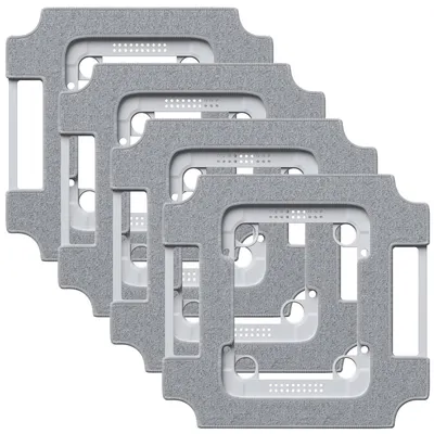 4 Mikrofasertücher mit Halter für Winbot W3 Omni