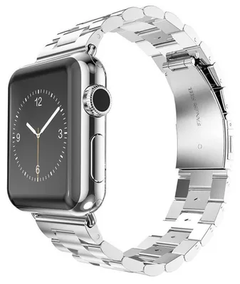 Obrázok produktu pre Techsuit Remienok (W036) - Apple Watch 1/2/3/4/5/6/7/8/9/10/SE/SE 2/Ultra/Ultra 2 (42/44/45/46/49mm) - Strieborná