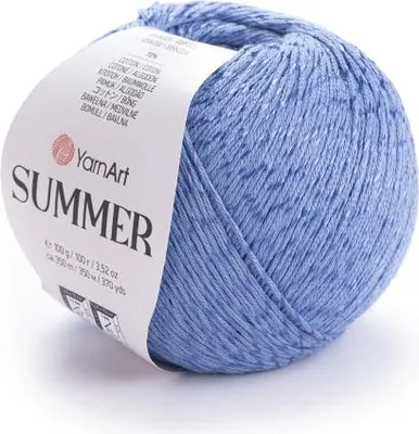 Zdjęcie produktu dla Yarn Art Summer 26 Blue Przędza dziewiarska