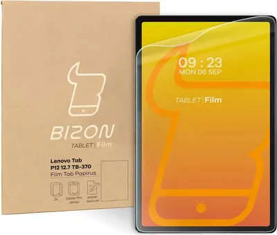 Produktbild von Bizon Film Tab Papirus Papierimitatfolie für Lenovo Tab P12 12.7 TB 370, 2 Stück