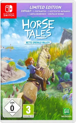 Produktbild von Horse Tales - Rette Emerald Valley! (Limited Edition) Nintendo Switch-Spiel