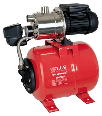 Hauswasserwerk 3.600 l/h, 40 m, 4,0 bar, 650 W, 18 l Tank