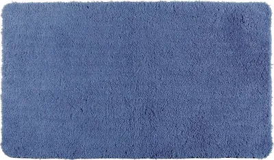 Produktbild von Wenko Badteppich Poly Navy Blue 60 x 90 cm