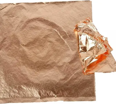 Produktbild von Creativ Company CC Blattmetallimitat Kupfer 16x16 cm