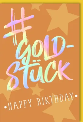 Produktbild von Geburtstag - Glückwunschkarte im Format 11,5 x 17 cm mit Umschlag