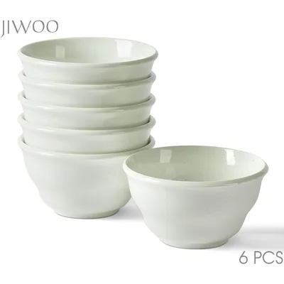 Produktbild von Schalen Set 6-teiliges Ø11,7 cm Keramik Müslischalen, Frühstücks-, Dessert- & Eisschalen bowl für 6 Personen – mikrowellen- & spülmaschinenfest