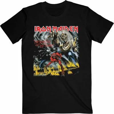 Obrázok produktu pre Iron Maiden Number Of The Beast Black M Tričko