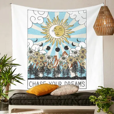 Image de 150cm x 200cm tapisserie, serviette de plage, poster mural (couleur 52#)