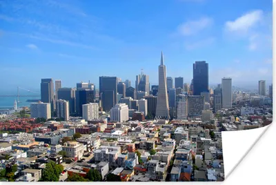 Produktbild von MuchoWow® Poster San Francisco - Skyline - Stadt 30x20 cm - Plakate - Print